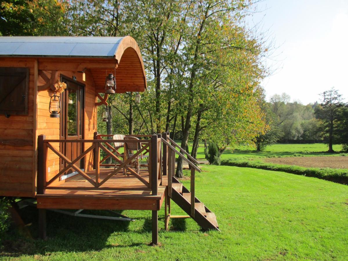 Roulotte Panoramique Du Moulin Bed and Breakfast Châtillon-sur-Marne Buitenkant foto